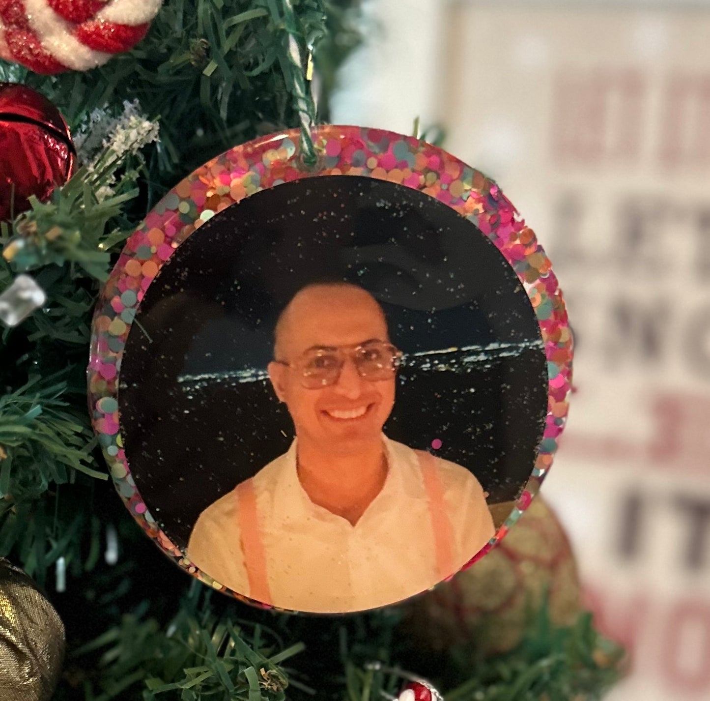 Personalized Christmas Ornaments Big