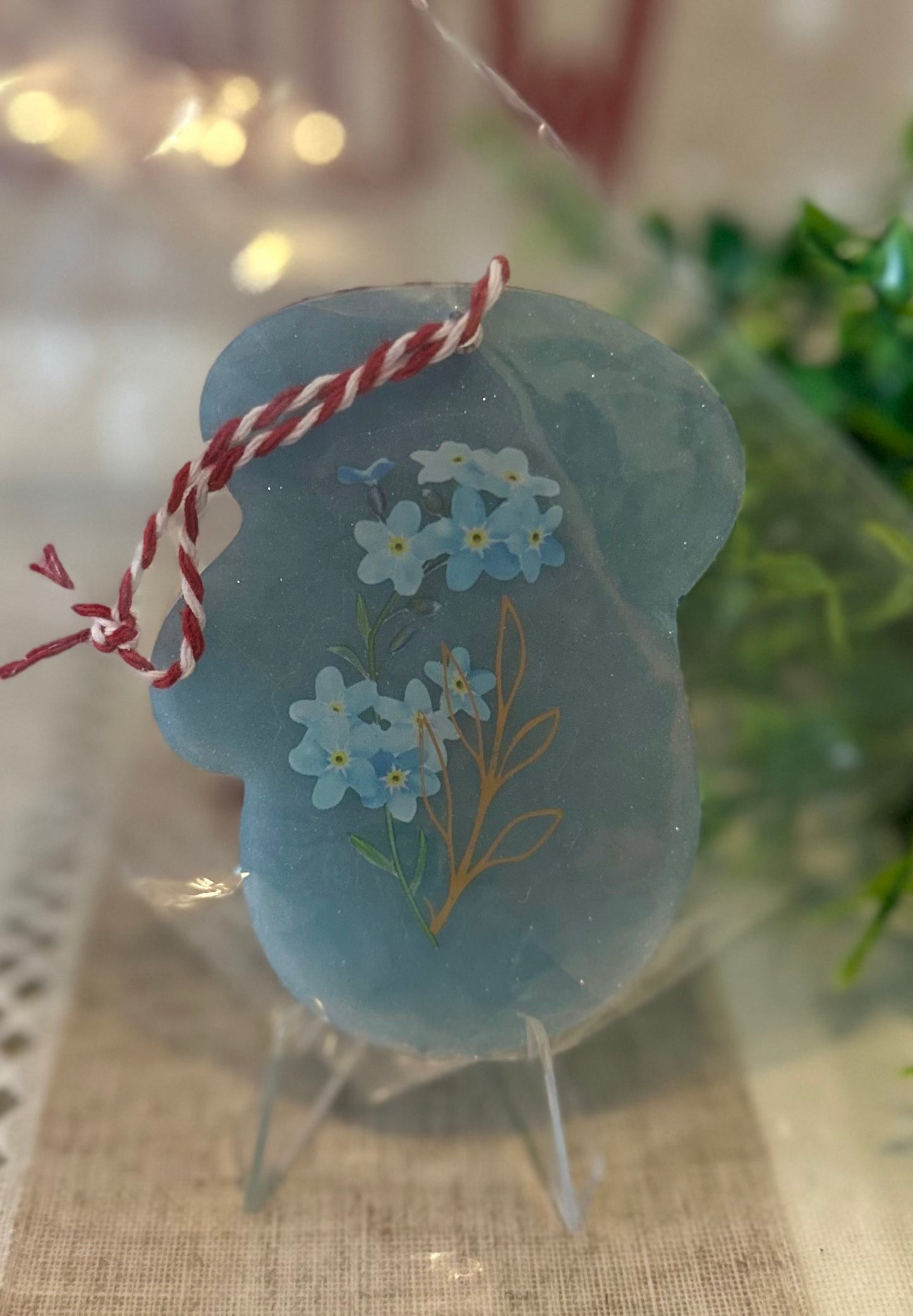 Sea Ice Windflower Blue Mint