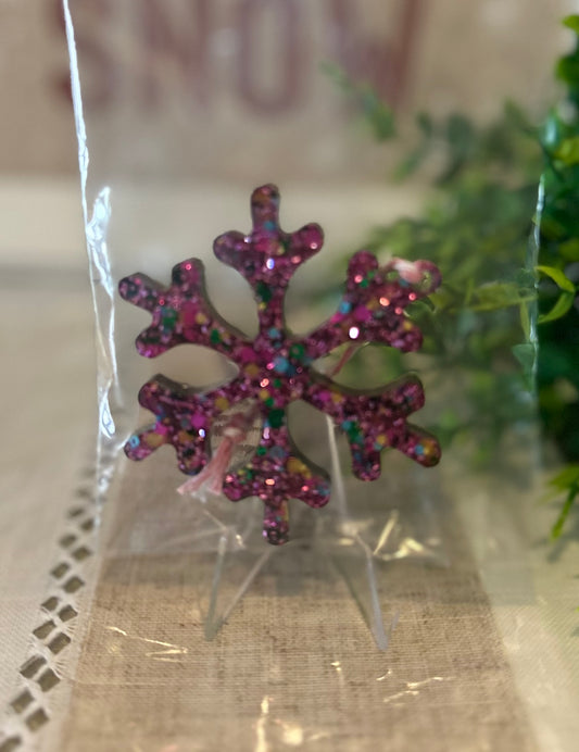 Sprinkle Night Snowflake