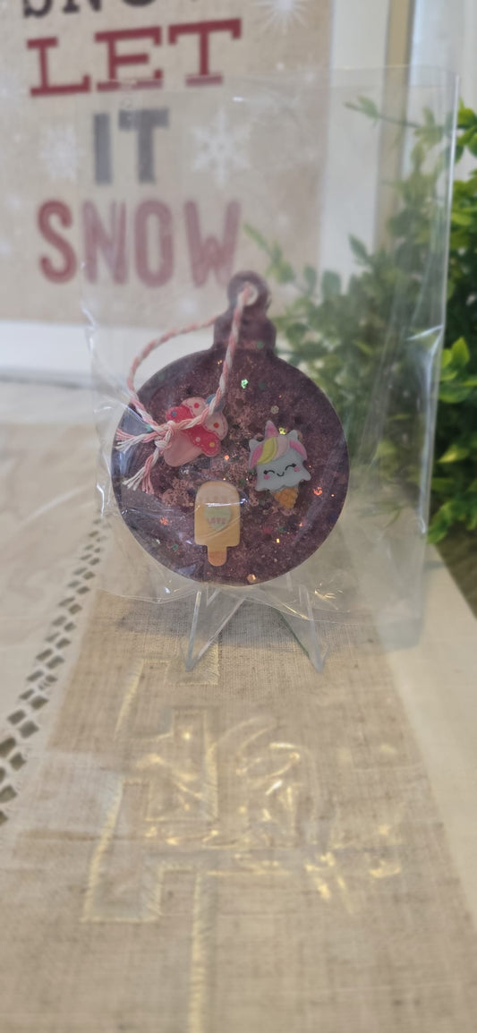 Candy Snowflake Ball
